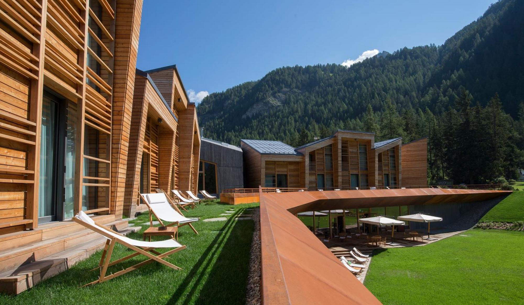 Aethos Monterosa Hotel Champoluc Exterior foto